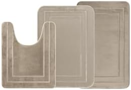 3-Piece Bathmat Set (Savannah Tan)