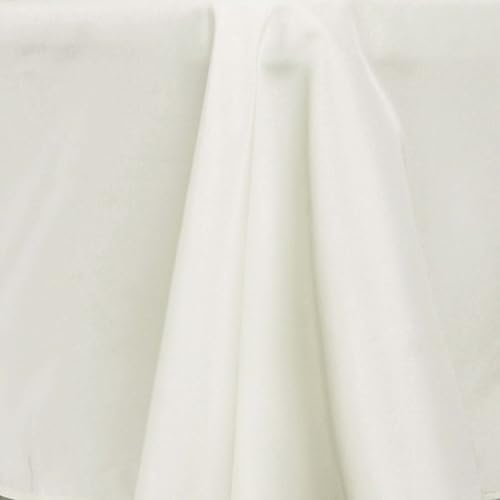 Efavormart 60x102 Seamless Premium Ivory 200 GSM Linens Polyester