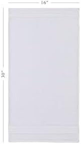 Ozdilek 6-Piece Bath Towel Set, 2 Bath, 2 Hand, 2 Wash, 100% Cotton