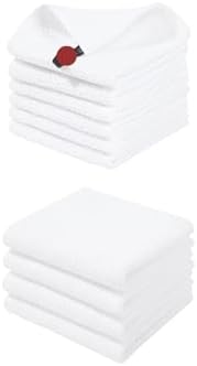 Cotton Kitchen Towels - Soft, Absorbent, Dish Cloths for Cleaning and