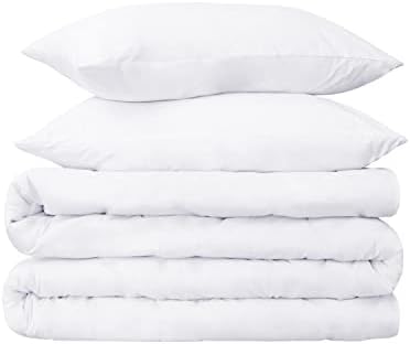 BNM Luxury Duvet Cover Set- 100% Egyptian Cotton, 650 Thread Count