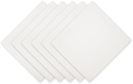DII Variegated Tabletop Collection, Napkin Set, 20x20, Off-White