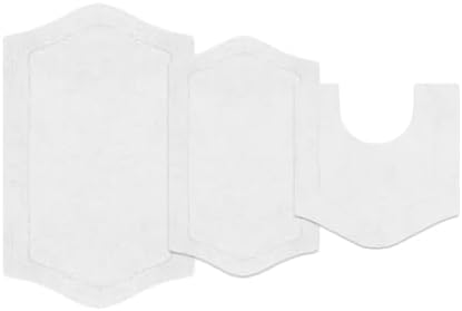 Home Weavers 100% Cotton Tufted Waterford Collection, Extra Soft and