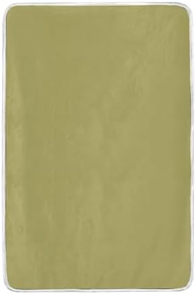 Dark Khaki Plush Throw Blankets for Bed Couch and Living Room Suitable
