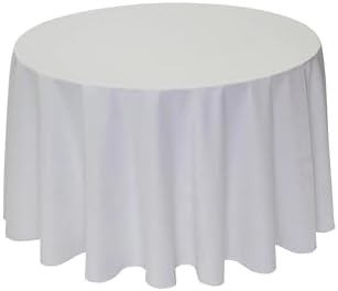 Jacquard Provencal Round Tablecloth - 90inch - Spill-Resistant Acrylic