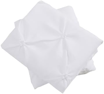 Vaulia King Pillow Shams 20 x 36 Set of 2, White