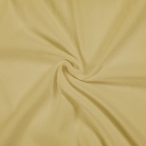 ChadMade 100% Cotton Duck 84 Inches Long Drapery Light Filtering, 1