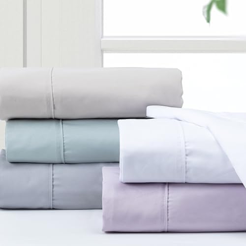 Pointehaven Bedding Full Bed Sheet Set- 4 Pieces Bedding- 100%