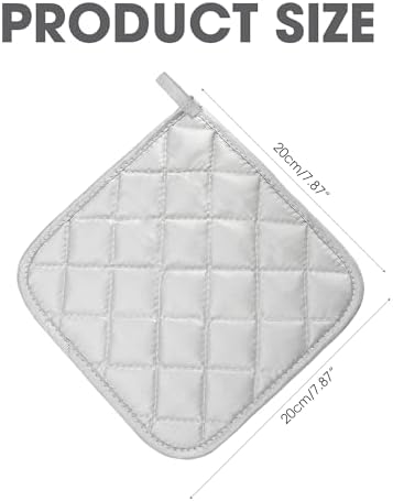 26PCS Pot Holders, Thick Mitts Square Hotpads, Cotton Quilted