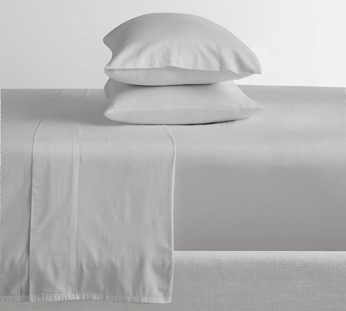 Feather & Stitch 100% Cotton Percale 300 Thread Count King 4 Pc Sheet
