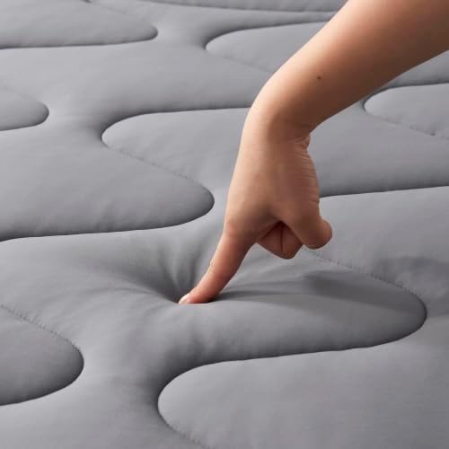 Sleep Zone Cooling Mattress Pad Queen, Support Mattress Topper