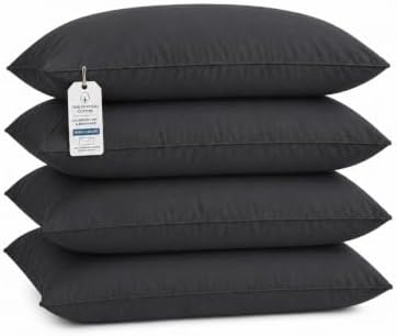 Luxury Hotel Collection Pillow Cases Set of 4, 1000 Thread Count