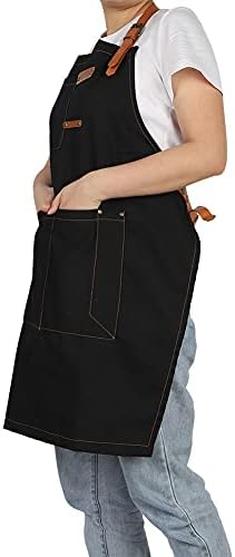 Fashion Sleeveless Aprons Adjustable Kitchen Apron Anti Oil Cooking