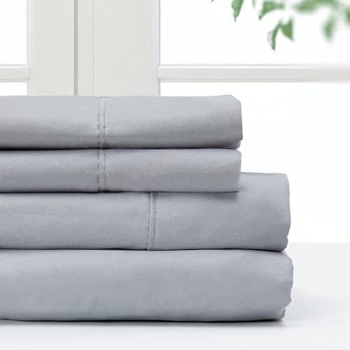 Pointehaven Bedding Twin Extra Bed Sheet Set- 3 Pieces Bedding- 100%