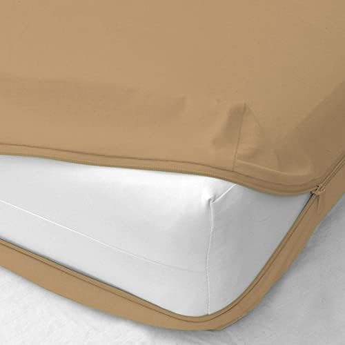 100% Egyptian Cotton Zipper Mattress Cover, 1000 Thread Counts
