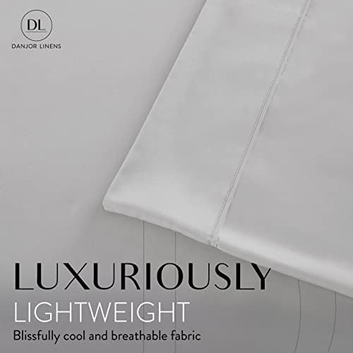 Danjor Linens Bed Sheet Set King Size for Hot Sleepers, Hotel Premium