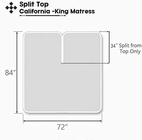 Silentnight Top Split California King Sheets for Adjustable Bed - 100%