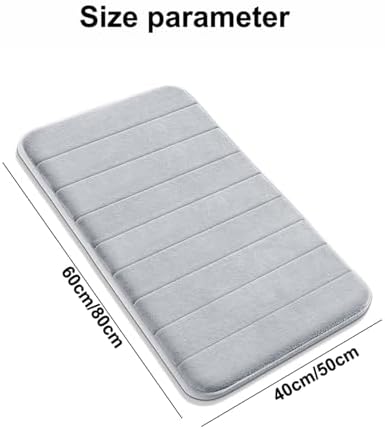 Bathroom Rugs Sets 2 Piece Thick Bath Rug Carpet Memory Foam Bath Mat