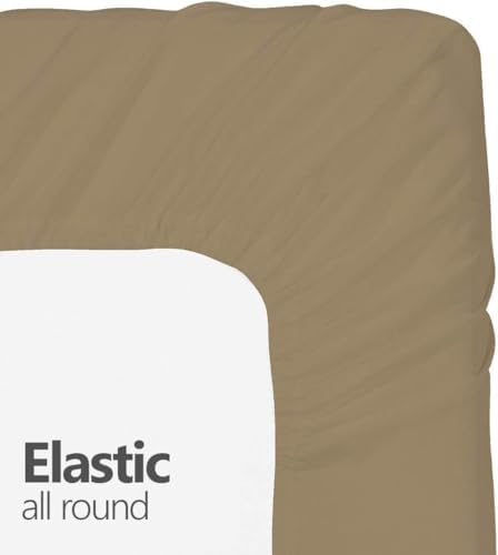 Fitted Sheet Queen Size - 400 Thread Count 100% Cotton Fitted Sheet
