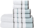 Great Bay Home Decorative Bath Sheet Set - Luxury Cotton 6 Piece Bath