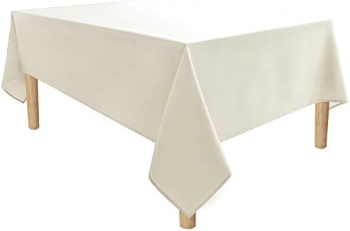 M'Sung 100% Giza Cotton Tablecloth – Luxuriously Soft, Durable