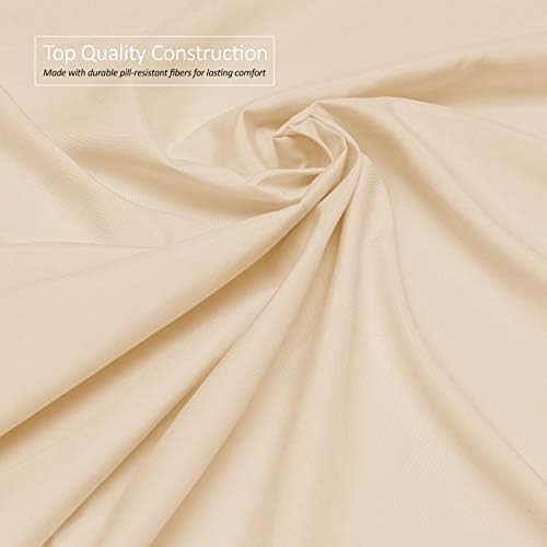 Nestl Queen Sheet Set - 6 PC Soft Microfiber Deep Pocket Queen Bed