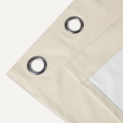 Amazon Basics 100% Blackout Curtains with Grommets, Blocks Sunlight