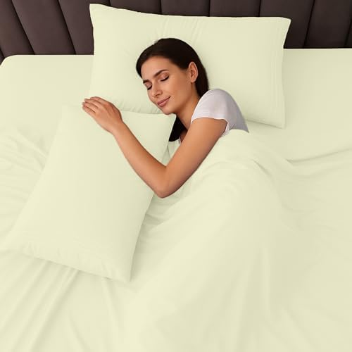 LUX Décor Full Sheet Set - 4 Piece Ultra-Soft Microfiber Bed Sheets