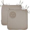 GUEGLSA Outdoor Indoor Waterproof Seat Cushions,16x16 Inches Patio