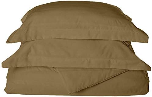 3-Piece Zipper Closure Duvet Cover Set (1 Duvet Cover & 2 Pillowcase)
