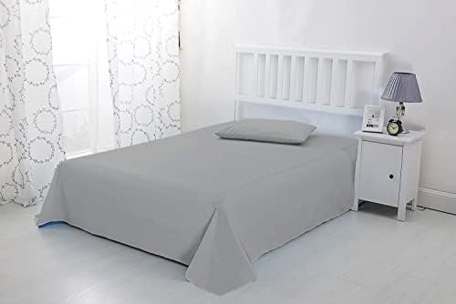 1Pcs Flat Sheet Oversized King Plus (120 x 120) 800 Thread Count 100%