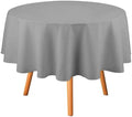 Gray Tablecloth Washable Dinng Table Covers Decorative for Kitchen &