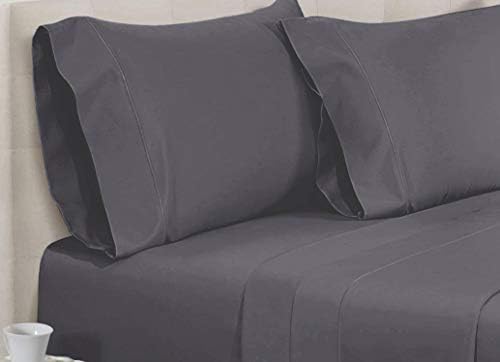 RENAURAA 1000 Thread Count Extra Long Staple 100% Cotton Sheet Set,4