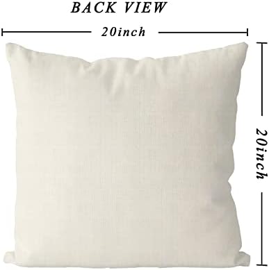 GAGEC Summer Pillow Covers 20x20 Inch Set of 4 Cardinal Sunflower
