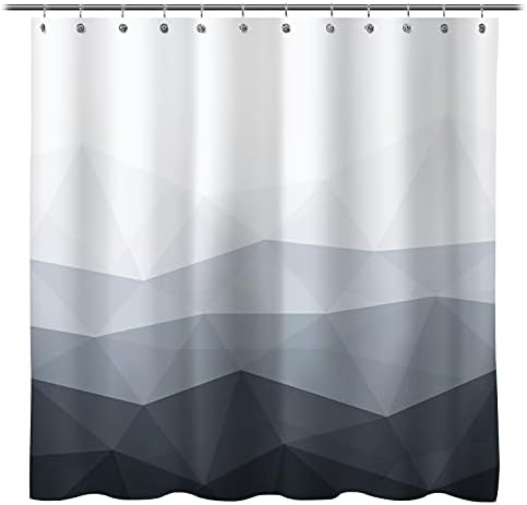 Sunlit Designer Shower Curtain, Popular Shower Curtain, Ombre Cool