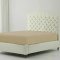 Solid New Egyptian Cotton 1000 Thread Count 1 Piece Fitted Sheet Extra