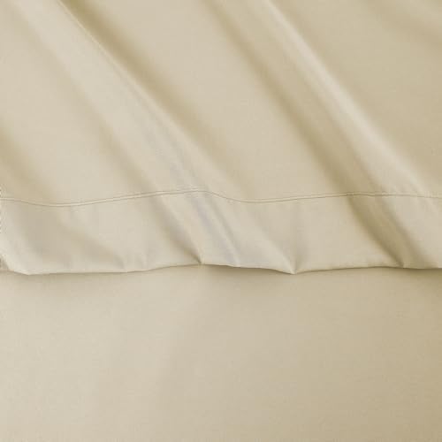 Queen Flat Sheet Only - Ultra Soft & Breathable Brushed Microfiber Top