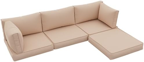 UDPATIO Outdoor Cushions for Patio Furniture Upgraded, Waterproof