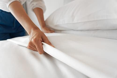 Mocassi King Flat Sheet - Hotel Luxury 1800 Premier Cooling Bedding