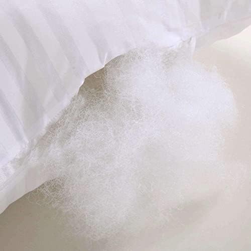 EvZ Set of 2 Overstuffed Pillow Inserts 18x18 - Premium Soft Square