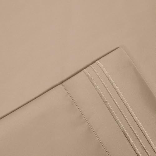 Modern Threads 6-Piece Bed Sheet Set - Deep Pocket, Soft Brushed