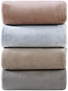 Poppy & Fritz - Soft King Size Blanket for Bed & Couch, Cozy Bedding