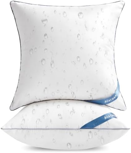 Atarashi 20 x 20 Outdoor Pillow Inserts(Set of 2) - Waterproof