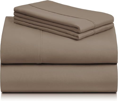 Twin XL Size Sheets Sets Long Staple Cotton- Deep Pocket Fitted Sheet