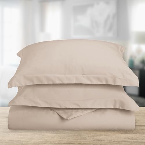 Mocassi Luxury Twin XL Size 3-Piece Duvet Cover Set - 1800 Premium