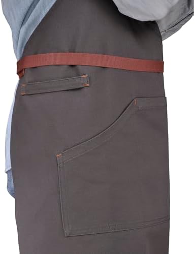 Cooking Kitchen Apron with Pockets for Men Women