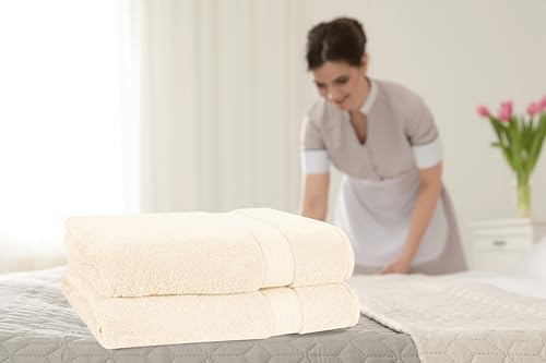 GLAMBURG 700 GSM Premium Cotton 2-Pack Oversized Extra Large Bath