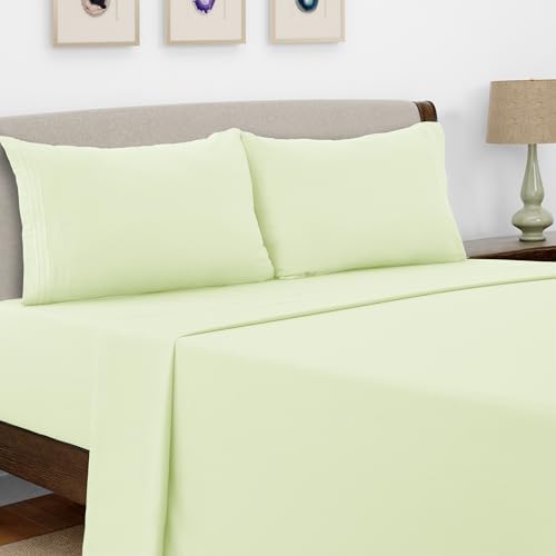 LUX Décor Full Sheet Set - 4 Piece Ultra-Soft Microfiber Bed Sheets