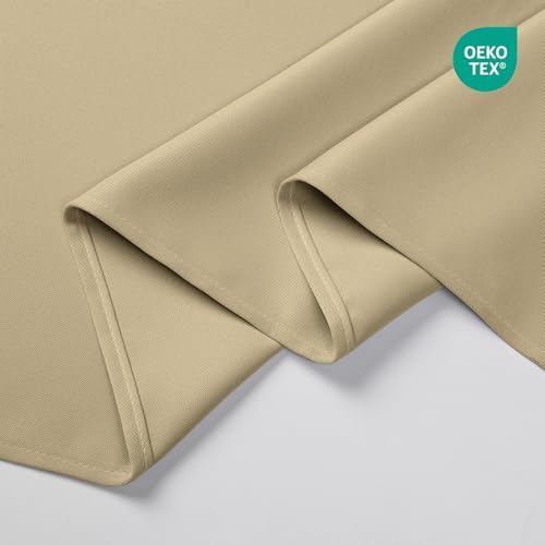 CUCRAF Blackout Curtains 72 inches Long 2 Panels Set for Bedroom