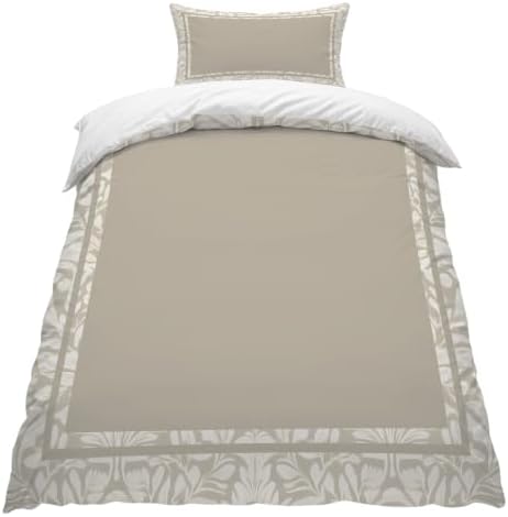 Beige Boho Duvet Cover Queen Size,Quilt Cover 90"x90" with Zipper